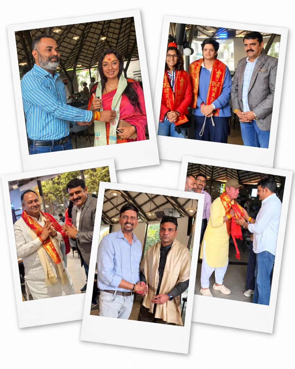 Mahalok founder with guests and public figures